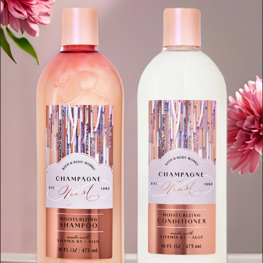 Bath &‎ Bodywork Champagne Moisturizing Shampoo and Conditioner
